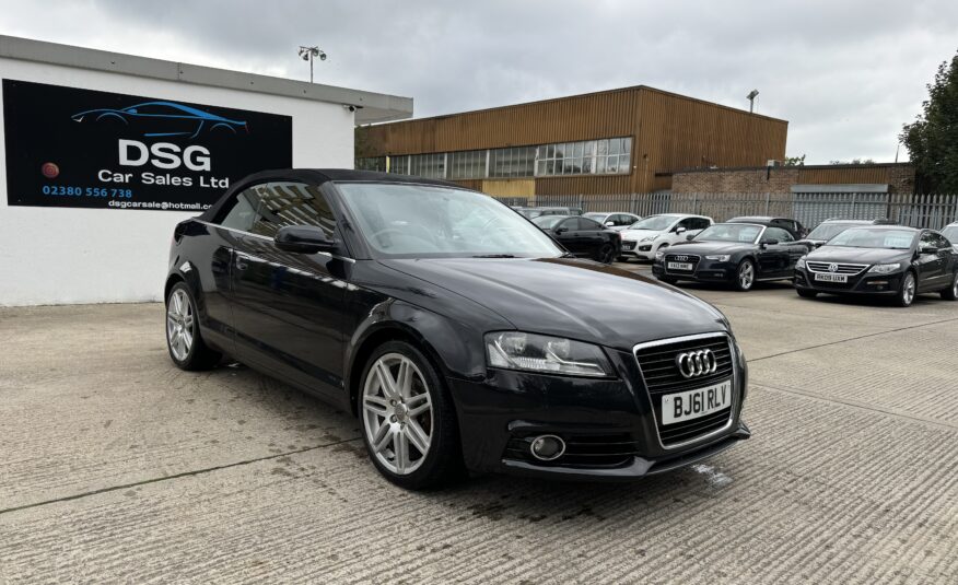 Audi A3 Cabriolet 1.6 TDI S line Euro 5 (s/s) 2dr