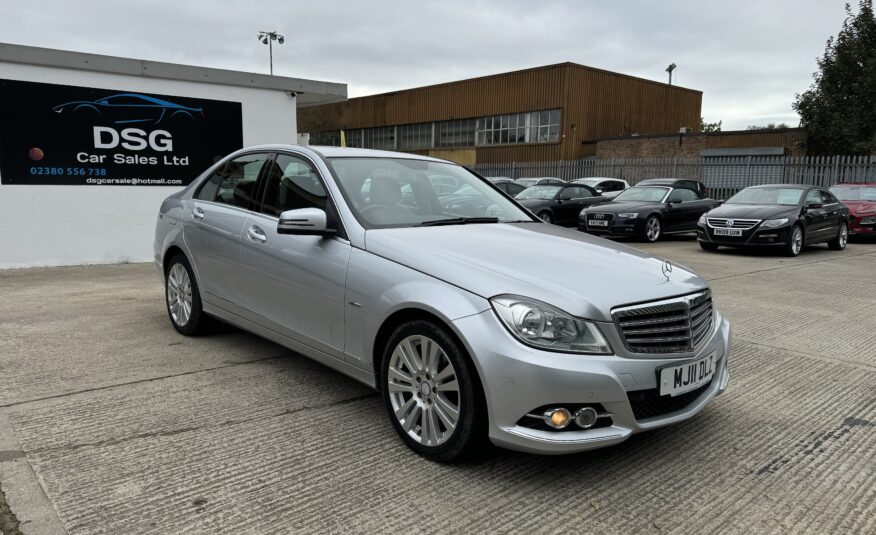 Mercedes-Benz C Class 2.1 C200 CDI BlueEfficiency Elegance G-Tronic+ Euro 5 (s/s) 4dr